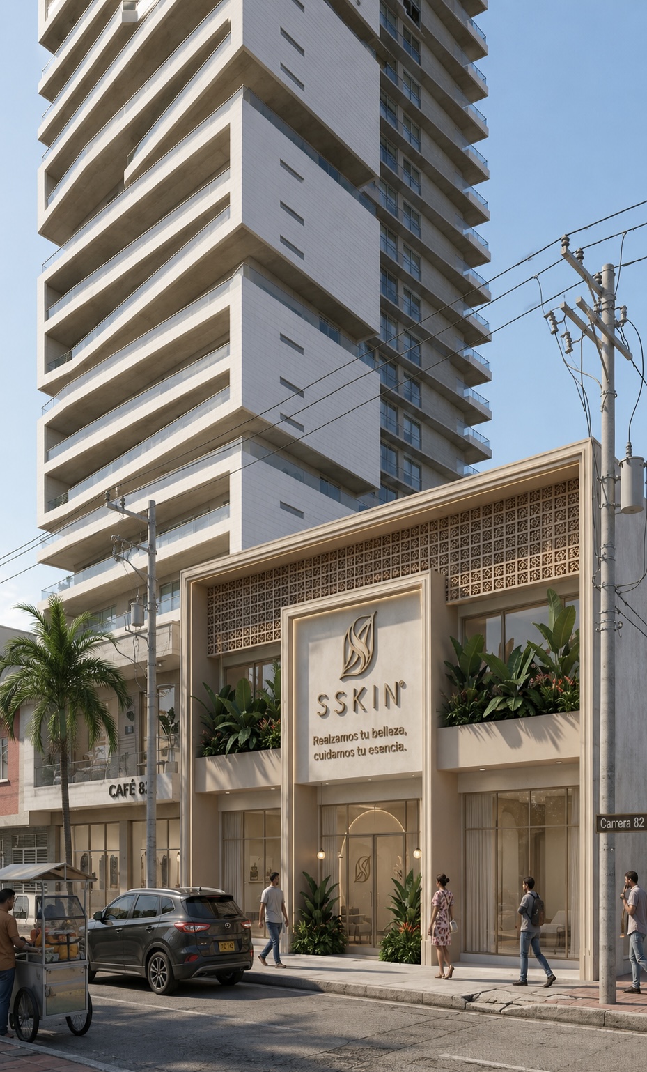 SSKIN Clinic - Vista exterior