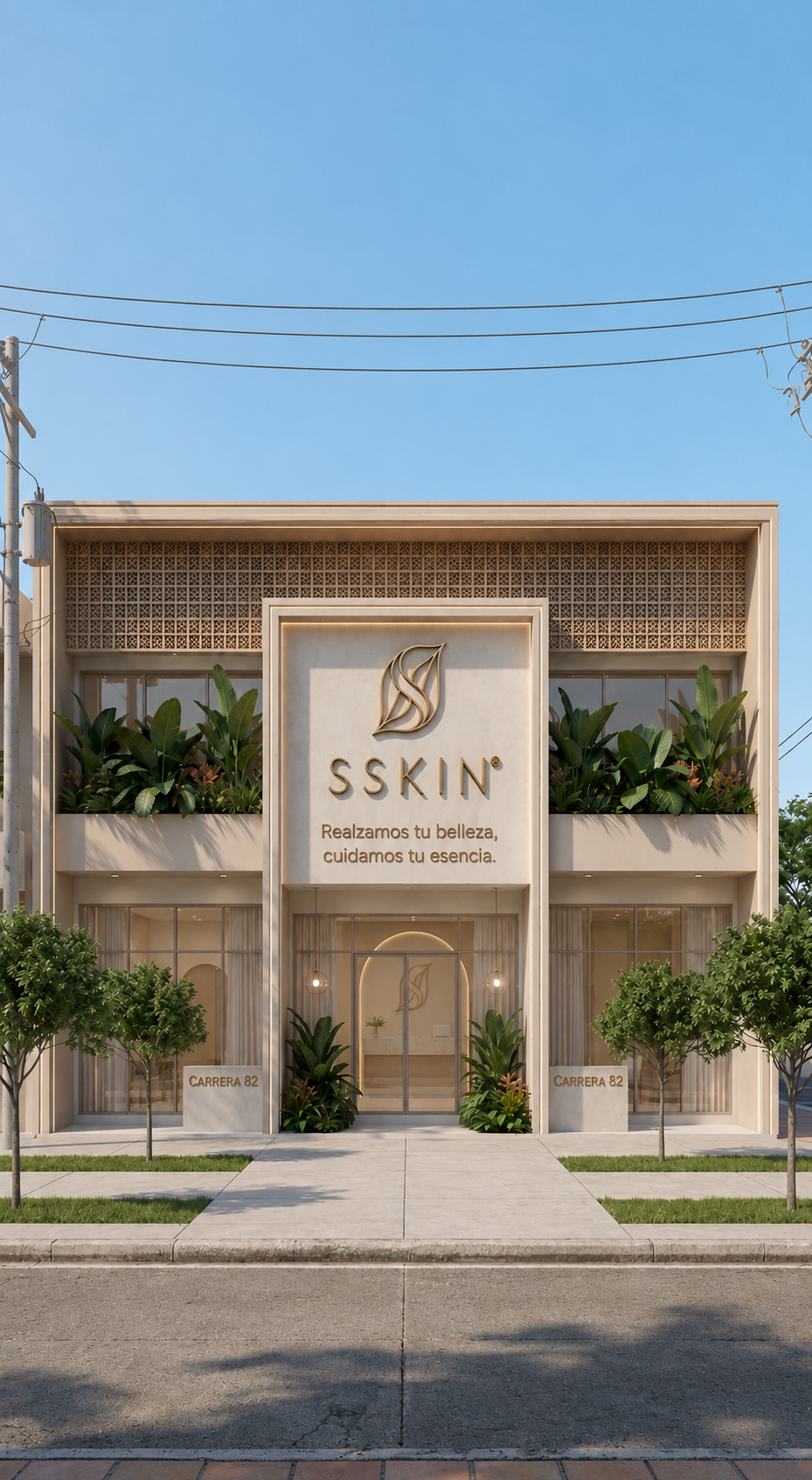 SSKIN Clinic - Fachada principal